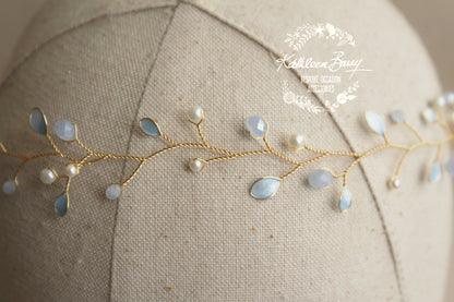 Maryke vine style wreath - SILVER, ROSE GOLD OR GOLD