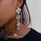 statement long wedding earrings bridal jewellery