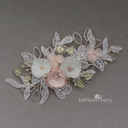 Monique Floral lace hairpiece assorted colors available