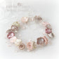 Nicci Bridal flower crown wreath - colors to order - Rose Gold - muted colors