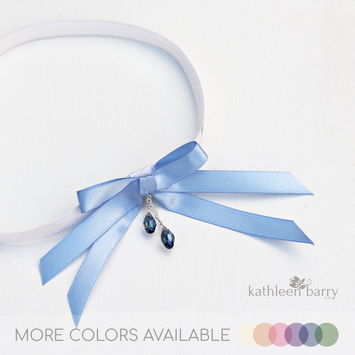 Nitsa bridal garter - assorted colors available - tossing garter