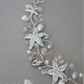 Rhoda Bridal wreath Beach wedding silver turquoise starfish detailing - assorted color options