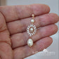 Sophia pearl drop earrings available in Rose gold, silver and gold (two styles)