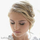 Samantha Crystal Bridal Hair Vine - SILVER, ROSE GOLD OR GOLD (3 PEARL COLORS AVAILABLE)