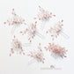Anli hair comb - Floral hairpiece custom color variations available