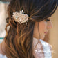 Talia rose gold lace hairpiece