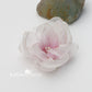 Flower clip - Hand painted Ombré fabric flower with pearl & rhinestone detail - colors to order