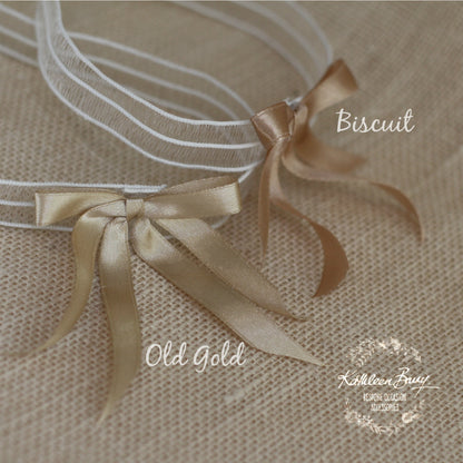 Bridal tossing garter - assorted colors available, satin bow - (sold separately)