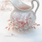 Anli hair comb - Floral hairpiece custom color variations available