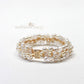bridal bracelet gold pearl wedding jewellery online