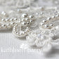 Chantilly Lace Bridal hairpiece - Off white - STYLE: Janette