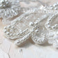 Chantilly Lace Bridal hairpiece - Off white - STYLE: Janette