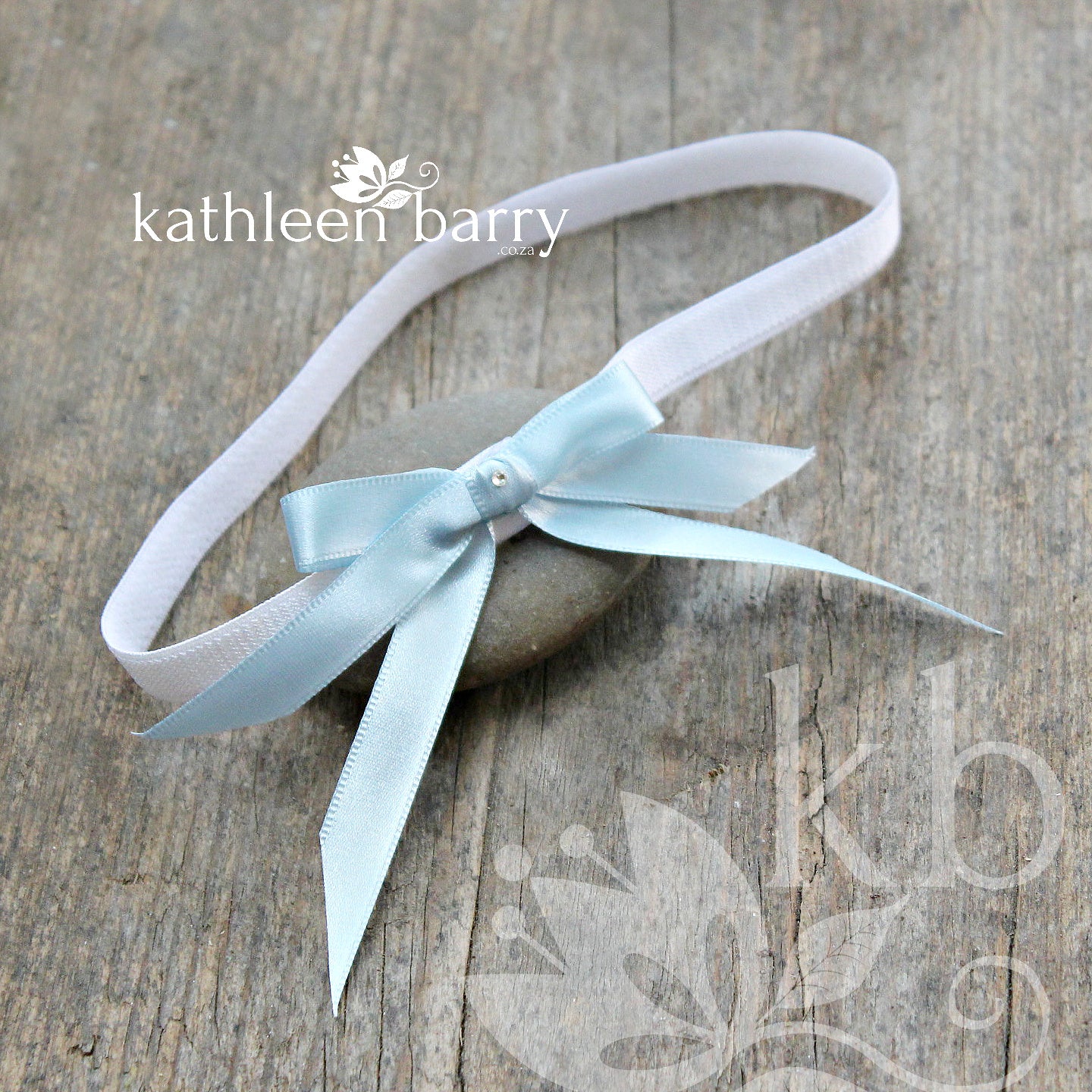 Kristin Bridal tossing garter - assorted colors available, satin bow something blue