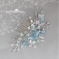 Anli hair comb - Floral hairpiece custom color variations available