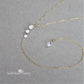 wedding dress open back chain necklace & drop