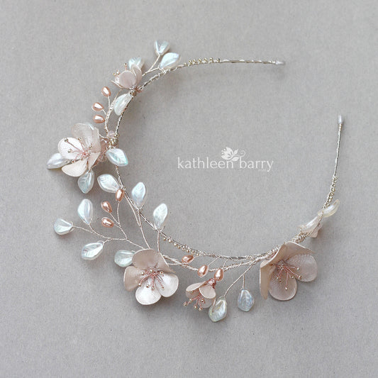 Bespoke blossom crown - assorted colors available