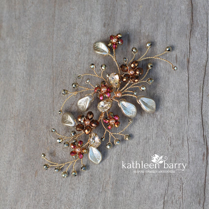 Coba clip in hairpiece - assorted colors & finishes available