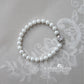 Eva Pearl Bracelet - pearl color options Available - Silver * or gold