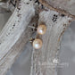 Fresh water pearl studs - Natural pearl warm pink with Sterling silver - Sizes 7mm limited stock