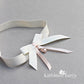 Juliana Bridal garter - assorted colors available, satin bow