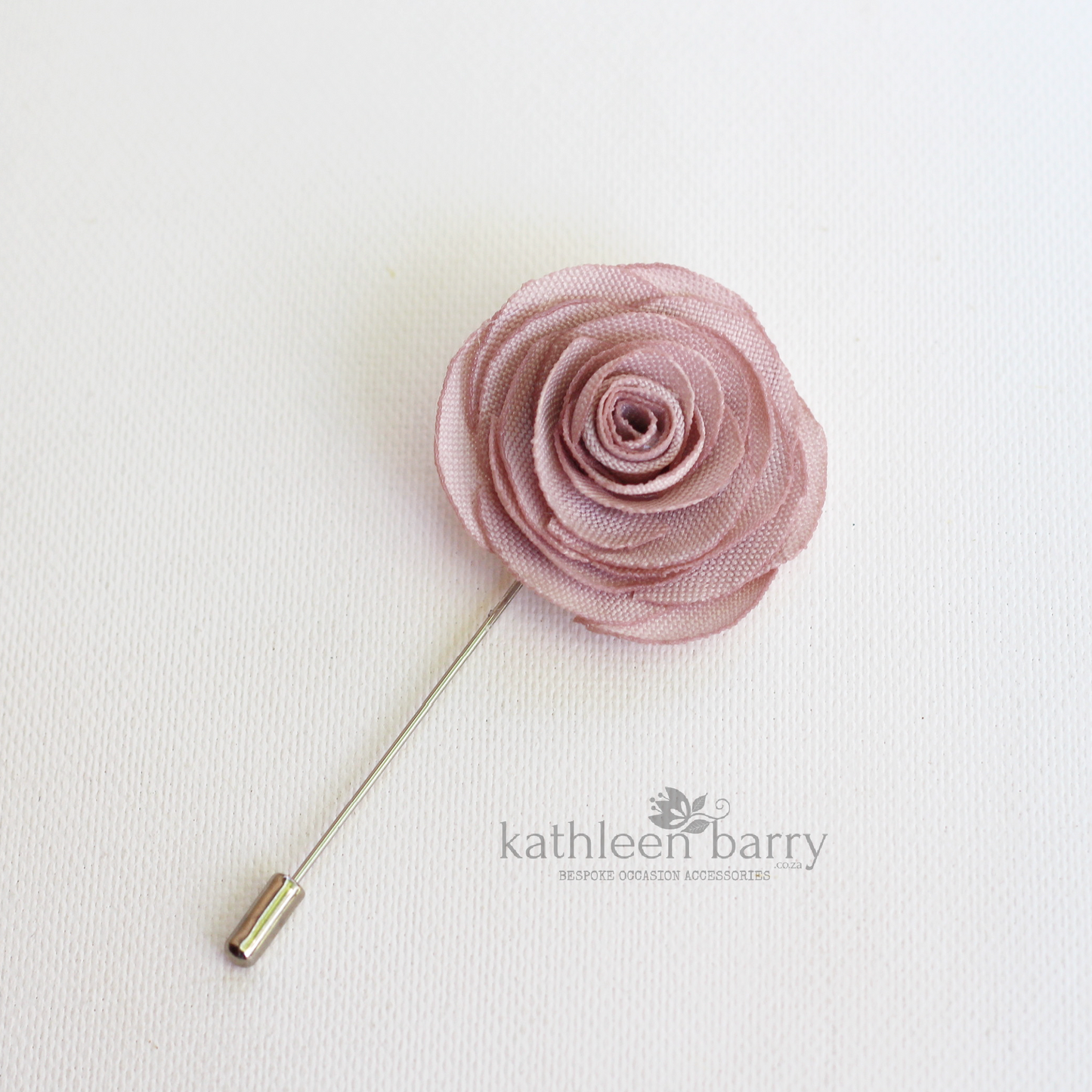 Boutonniere, Brooch lapel pin fabric roses assorted colors available