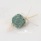 Boutonniere or corsage - lapel pin - Ivory cream - color options available - everlasting