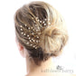 Sarah-Faye Leaf hair pins - Options Rose gold, gold, silver - sold individually