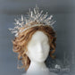Sonja quartz crystal crown - Silver, gold or rose gold available
