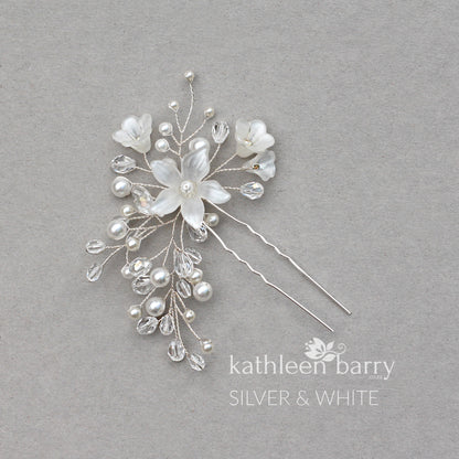 Monica style 4 hair pin mix and match - Rose gold, Gold or silver (sold individually)