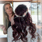Nicci Bridal flower crown wreath - colors to order - Rose Gold - muted colors