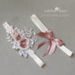 Nitsa Floral lace garter -  Color options available - Main garter only