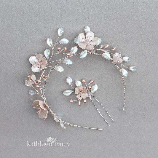 Bespoke blossom crown - assorted colors available