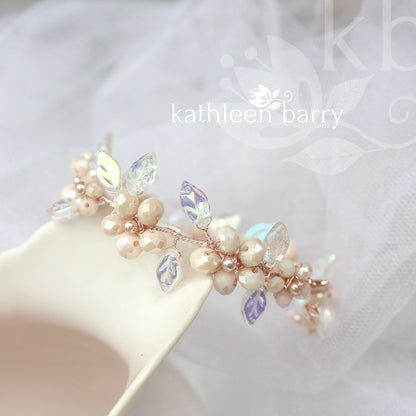 wedding jewelry bracelet rose gold ivory online shop