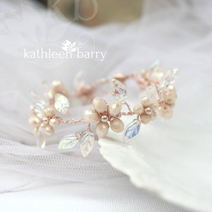 wedding jewelry bracelet rose gold ivory online shop