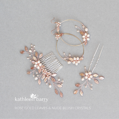 Quinn hair pin - color & metallic options available