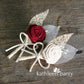 Boutonniere or corsage - lapel pin - color options available - everlasting sold individually