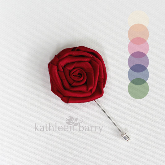 prom groom lapel pin matric dance colors to order