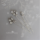 Kirstin dainty Rhinestone hair pins - sold individually (three style options) PRICES VARY