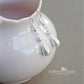 Jaclyn dainty pearl drop earrings - available in 3 pearl colors, rose gold, gold or silver finish
