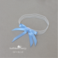 Something Blue Bridal tossing garter - assorted colors available, satin bow - (sold separately)