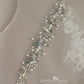 Ariel Starfish & shell wedding dress sash belt - color options available