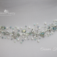 Ariel Starfish & shell wedding dress sash belt - color options available