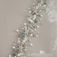 Ariel Starfish & shell wedding dress sash belt - color options available