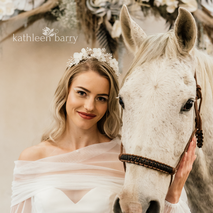 Bespoke floral crown - assorted colors available