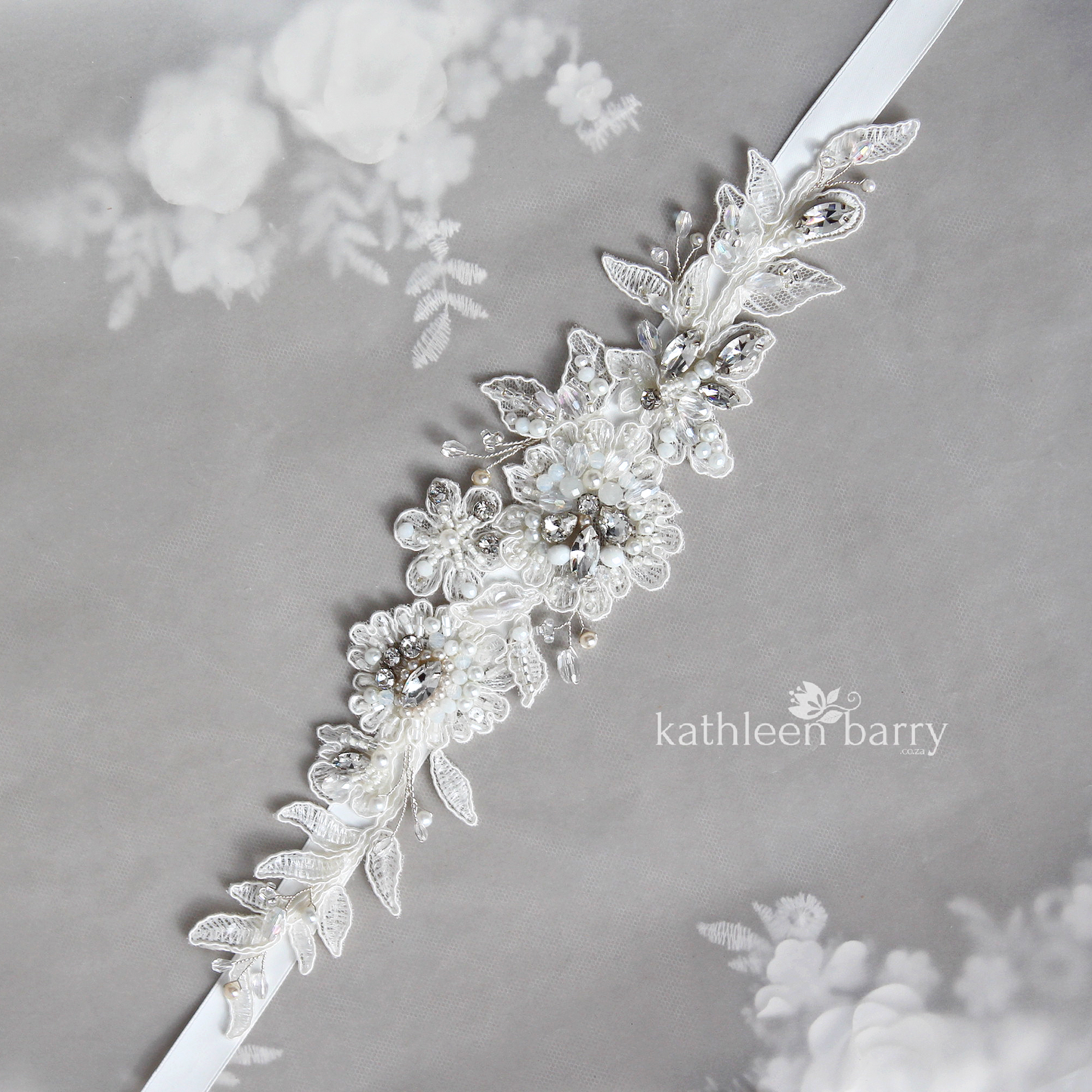 Beaded hot sale bridal sash